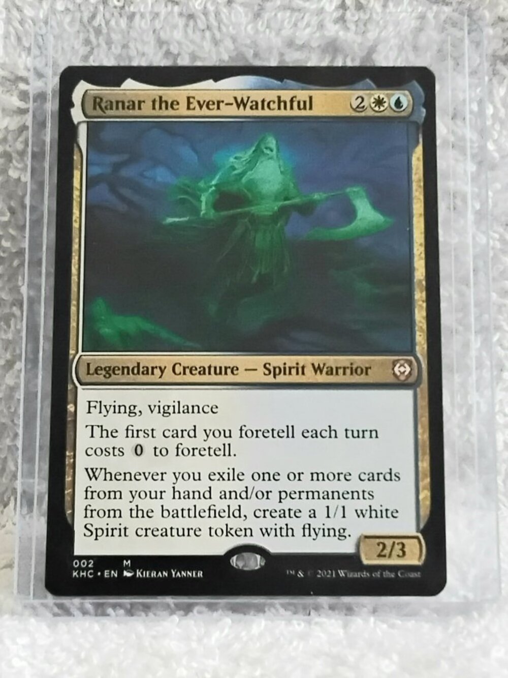 5/$20 Mint 2021 MTG Ranar the Ever-Watchful Rare Card 002 Deckmaster!!